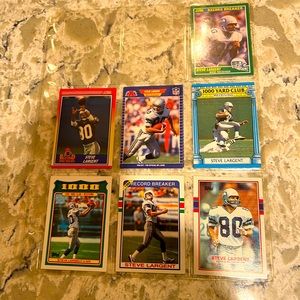7 Steve Largent cards